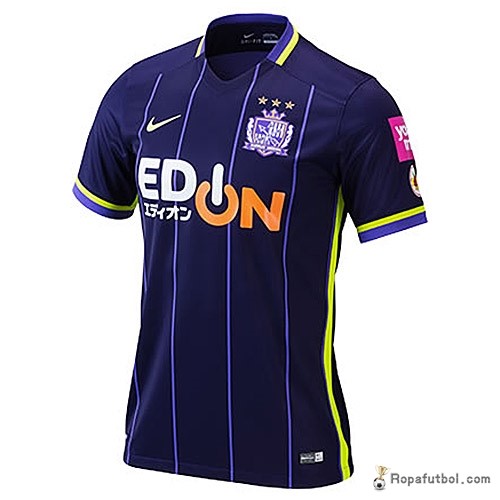 Camiseta Sanfrecce Hiroshima Replica Primera Ropa 2016/17 Negro Purpura